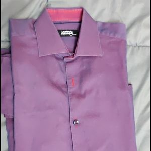 Purple Unsimply Stitched tailored shirt